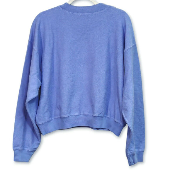 Madhappy Women's Crewneck Sweatshirt XL Lavender Pastel Streetwear Oversized - Picture 2 of 7